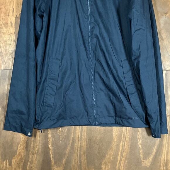 REI Co-Op Mens Jacket Navy Blue Full-Zip Hooded Windbreaker Long Sleeve Small - Picture 3 of 12